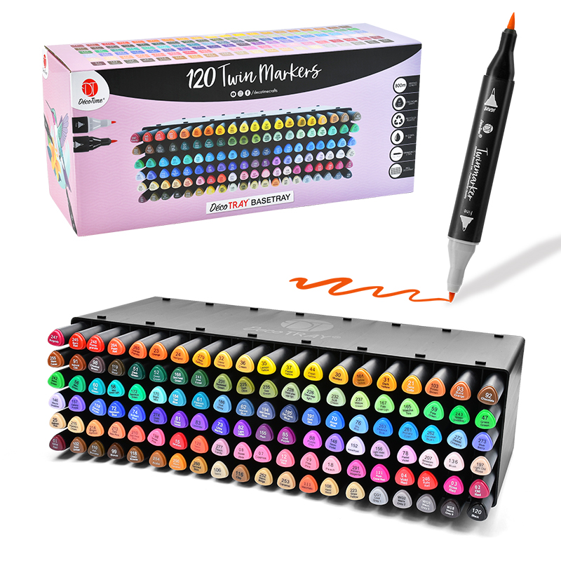 120 Twin Markers