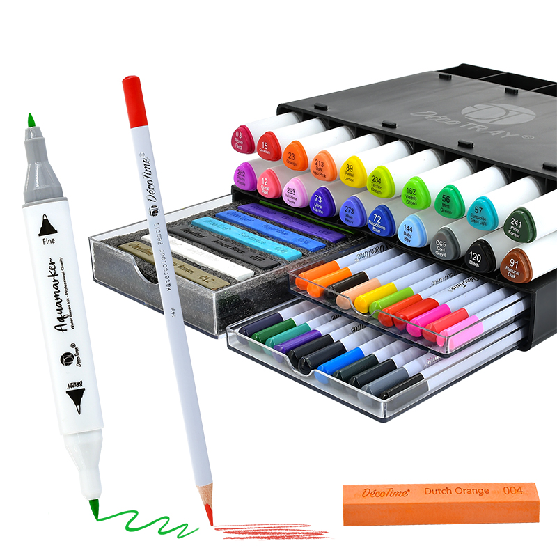 54pcs Watercolour Set