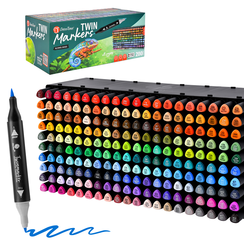 200 Twin markers