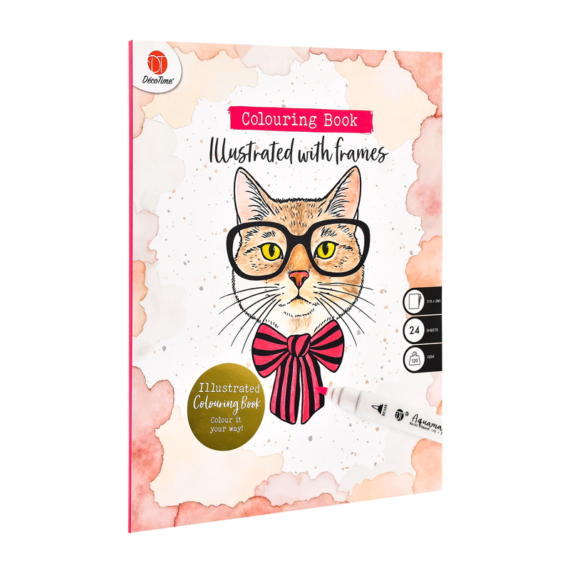 Illustrated Colouring Book