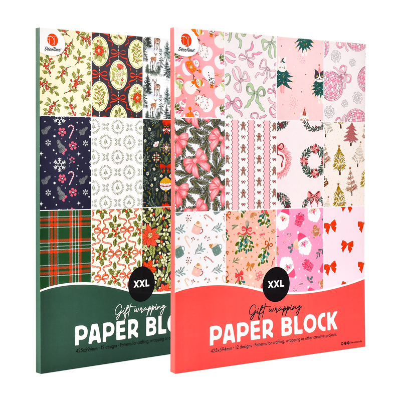 Gift Wrapping Paper Block