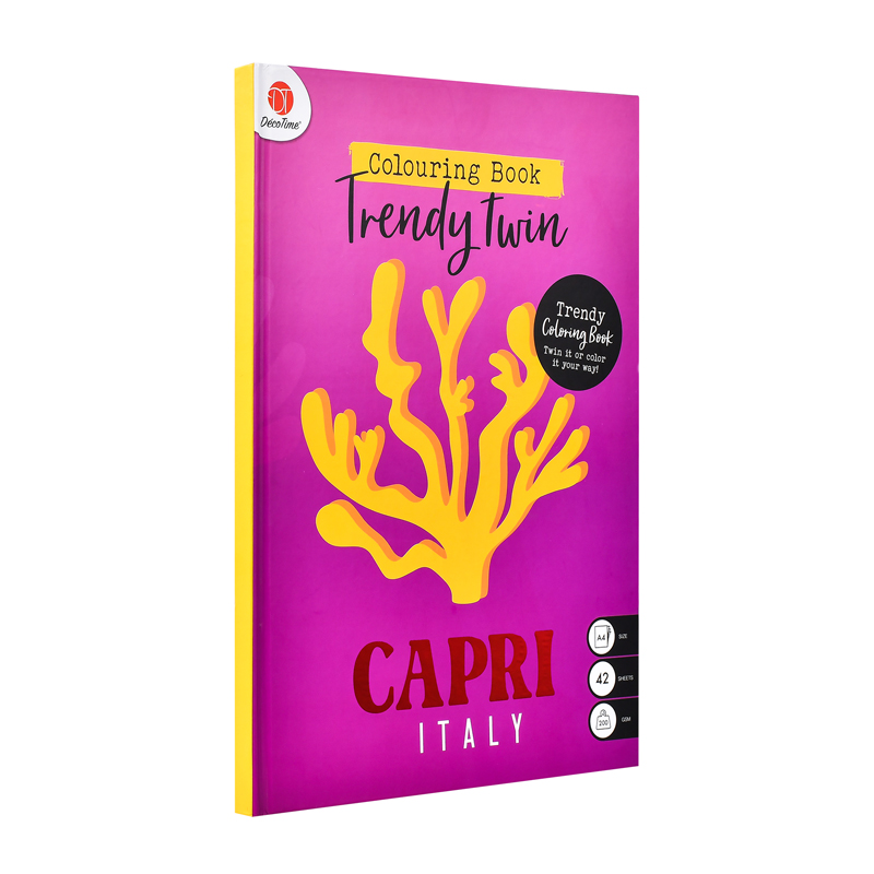 Trendy Colouring Book
