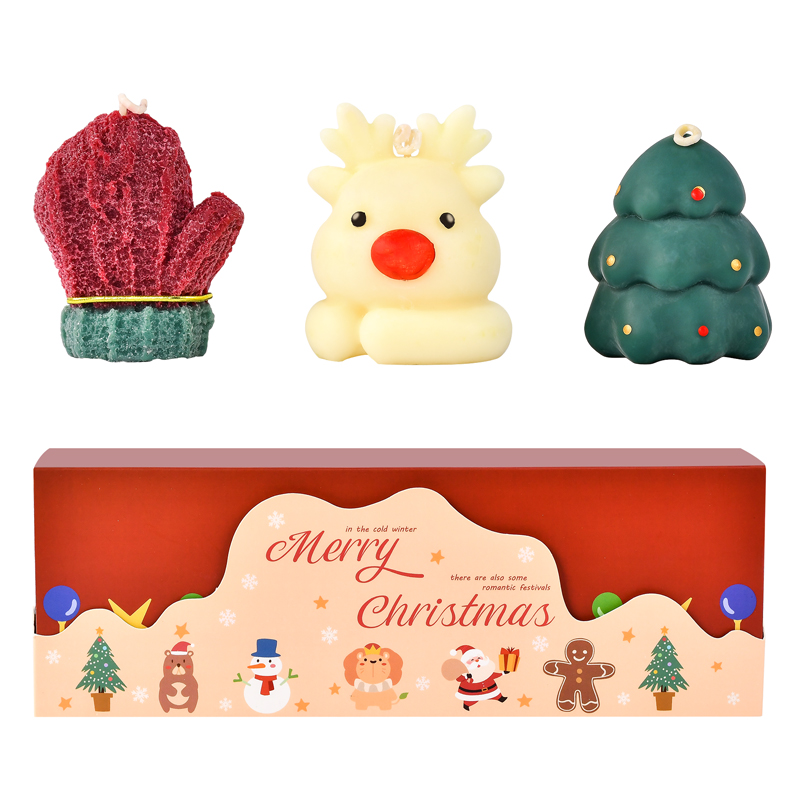 Christmas Candle Set
