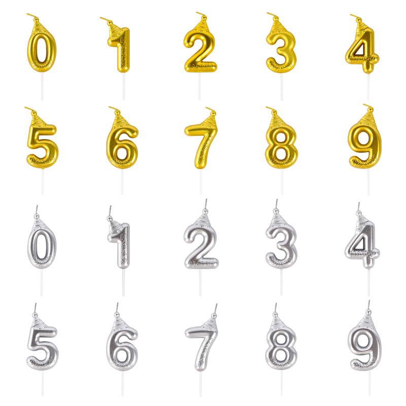 Number Birthday Candles