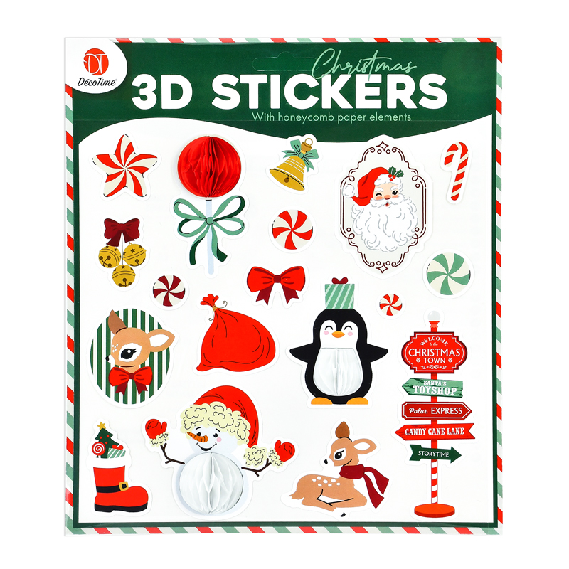 Christmas 3D Stickers