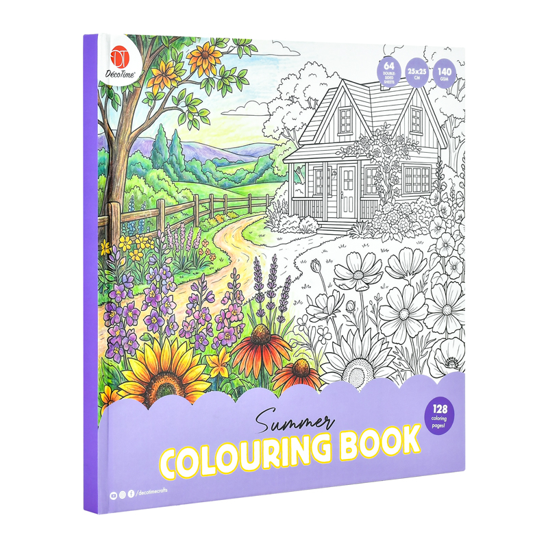 Summer Colouring Book