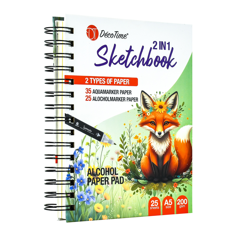 A5 Dual-Cover Sketchbook
