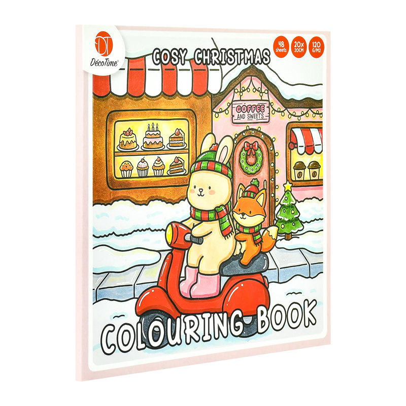 Cosy Christmas Colouring Book