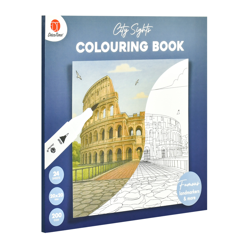 City Sights Colouring Book