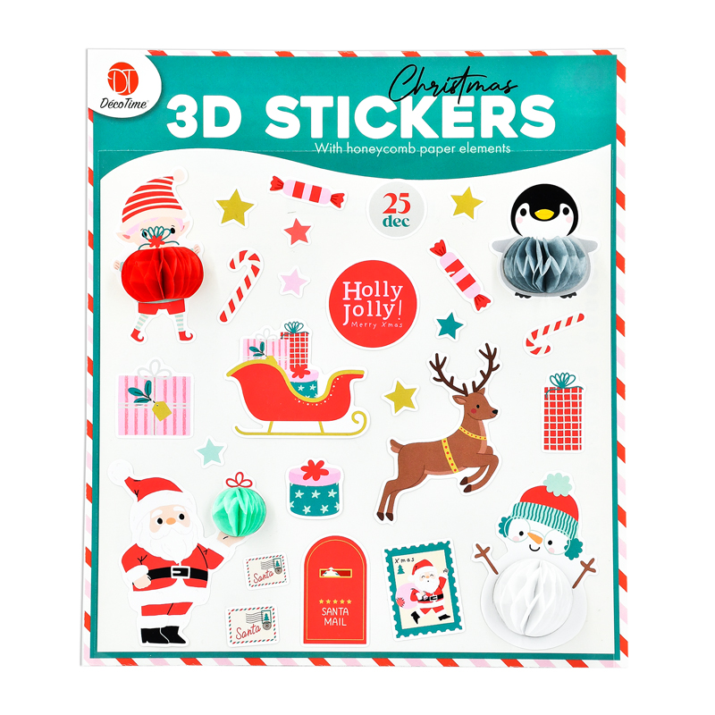 Christmas 3D Stickers